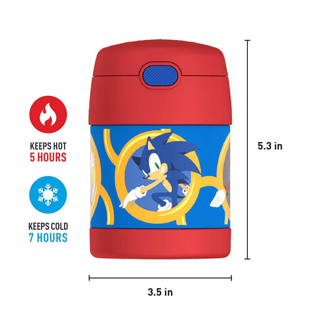 10oz FUNTAINER® FOOD JAR SONIC THE HEDGEHOG™ - Image 2