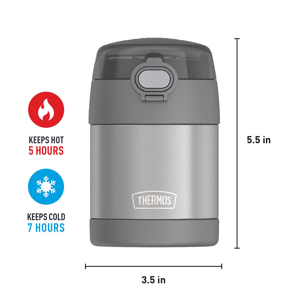 10oz FUNTAINER® FOOD JAR WITH SNACK TOP - Image 7