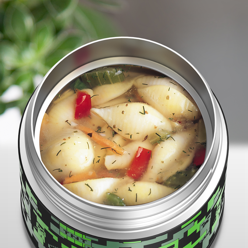 10oz FUNTAINER® FOOD JAR MINECRAFT - Image 6