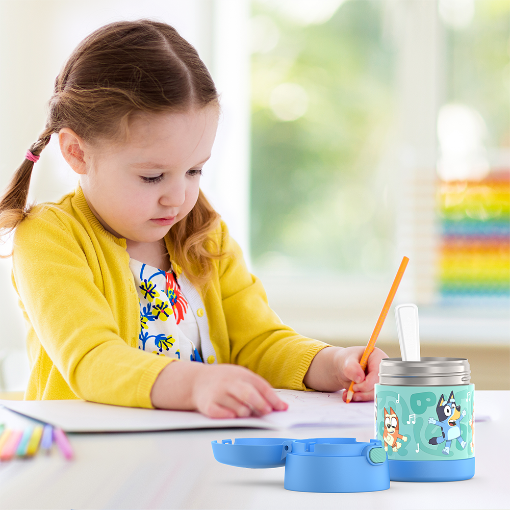 10oz FUNTAINER® FOOD JAR BLUEY - Image 3