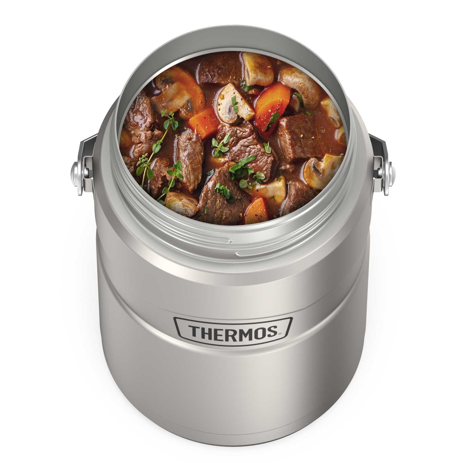 47oz STAINLESS KING™ BIG BOSS™ FOOD JAR - Image 5
